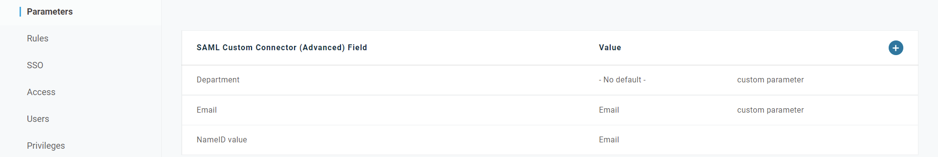 Adding SAML2 attributes in OneLogin